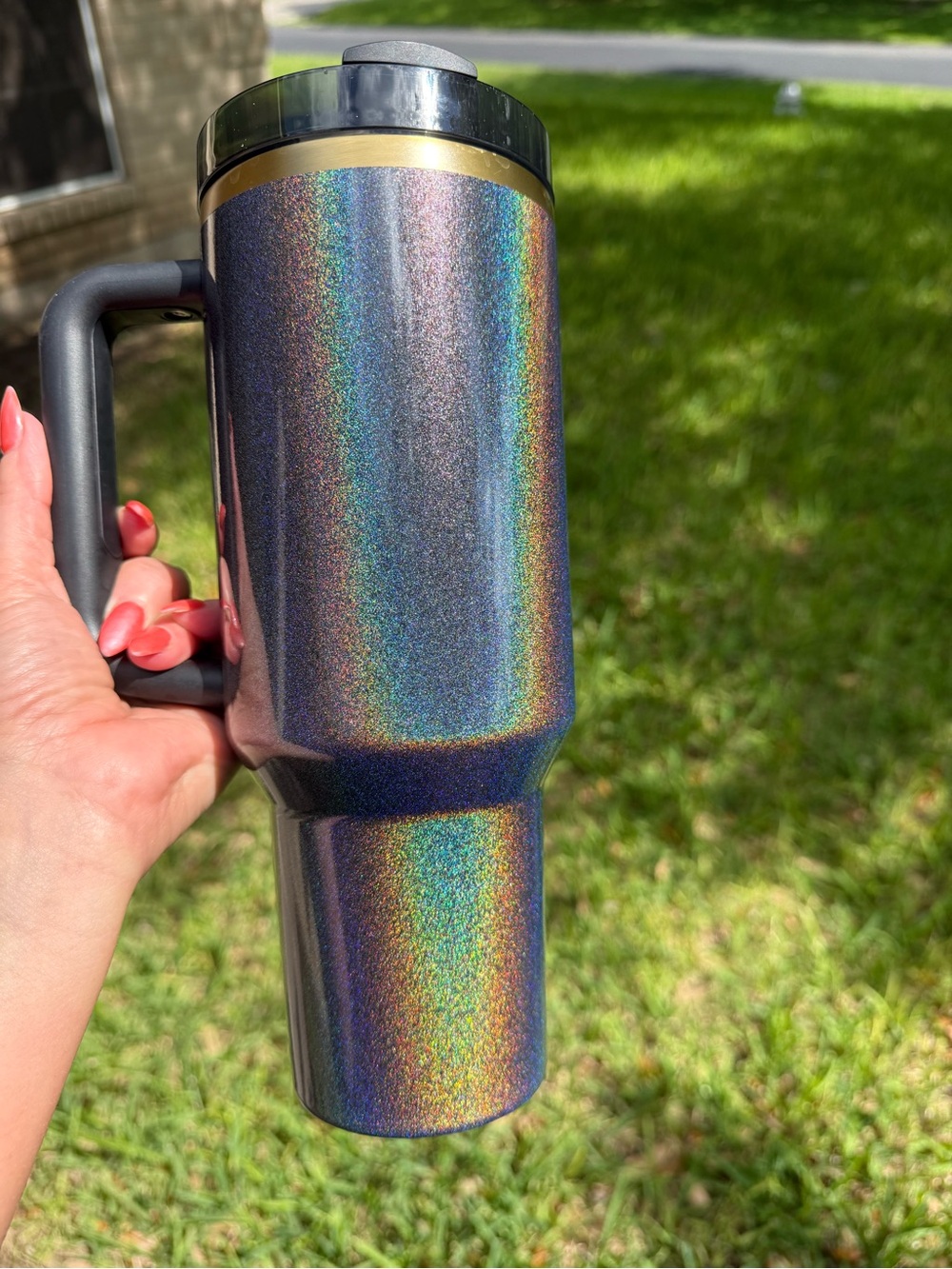 Stanley 40oz Fairy Dust Glitter Holographic Tumbler - Picture 2 of 5